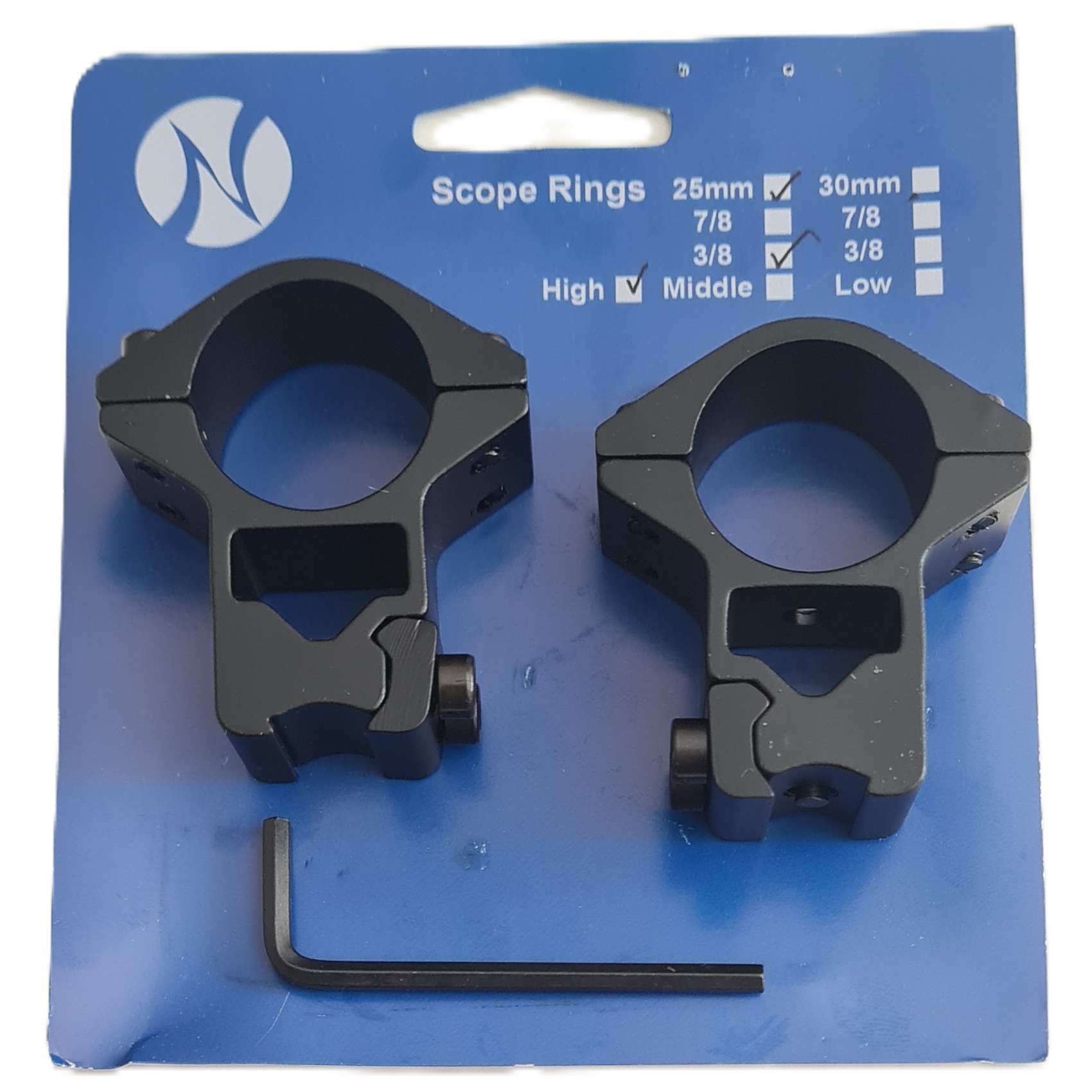 MONTURA BEEM ALTA 3/8 4-PERNOS - Imagen 7