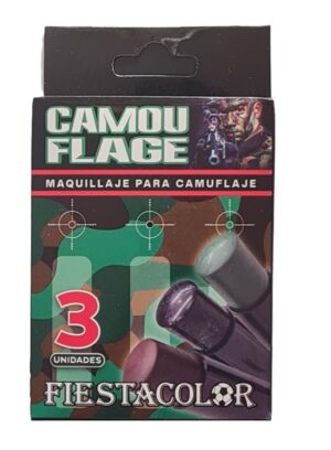 CREMA CAMO VERDE BARRA SETx3