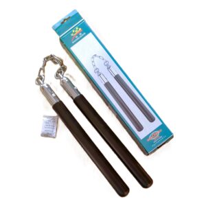 NUNCHAKU COMBATE MADERA NEGRO