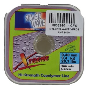 NYLON S.WAVE VERDE 0,40 100m