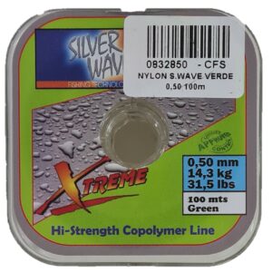 NYLON S.WAVE VERDE 0,50 100m