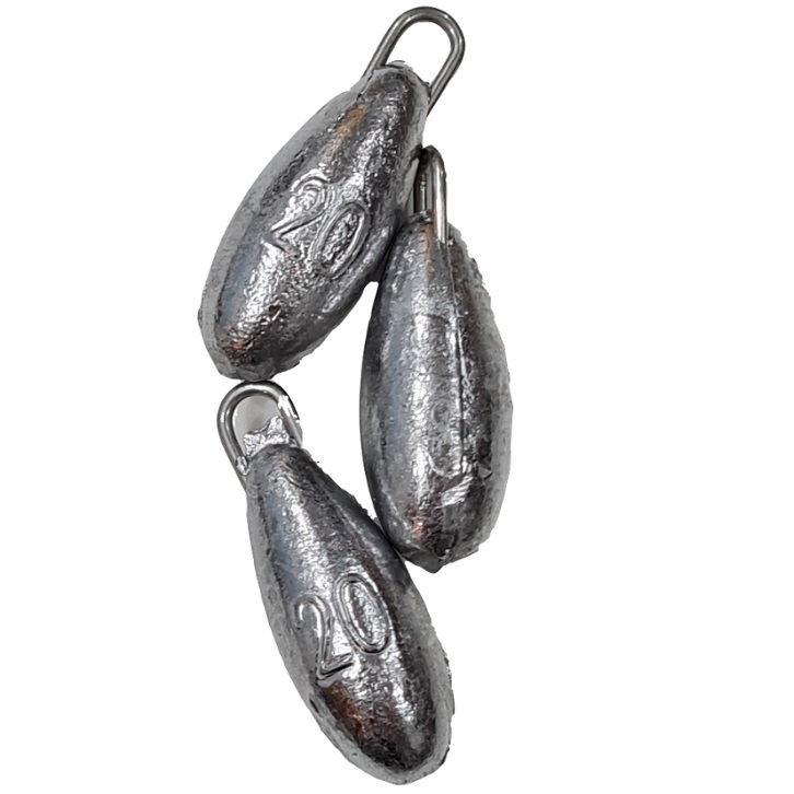 PLOMO LAGRIMA #2 20g (x3) - Imagen 2