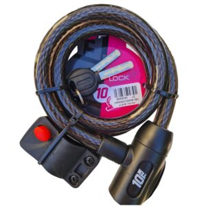 CANDADO ESPIR TEN LLAVE 15x1mt