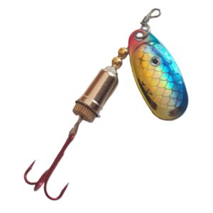 SPINNER SILSTAR 10g BLU/GLD #4