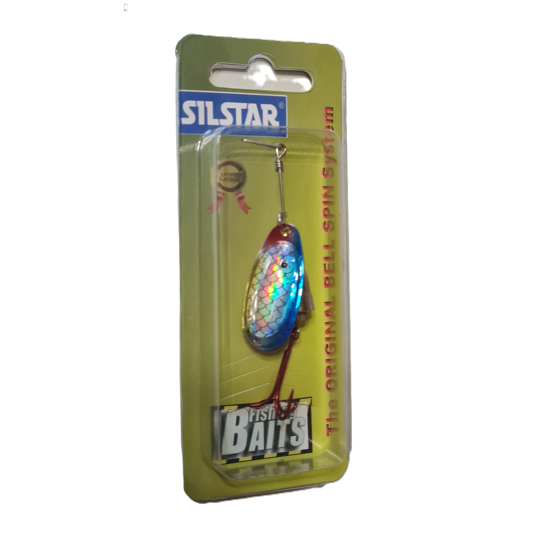 SPINNER SILSTAR 10g BLU/GLD #4 - Imagen 4