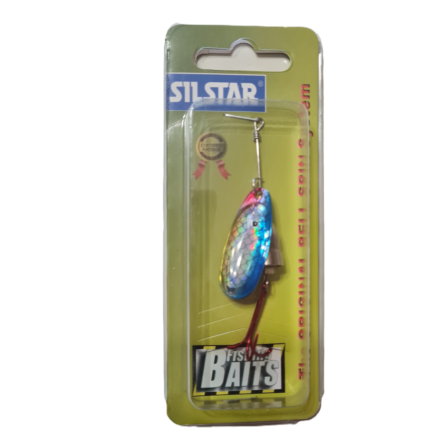 SPINNER SILSTAR 10g BLU/GLD #4 - Imagen 5