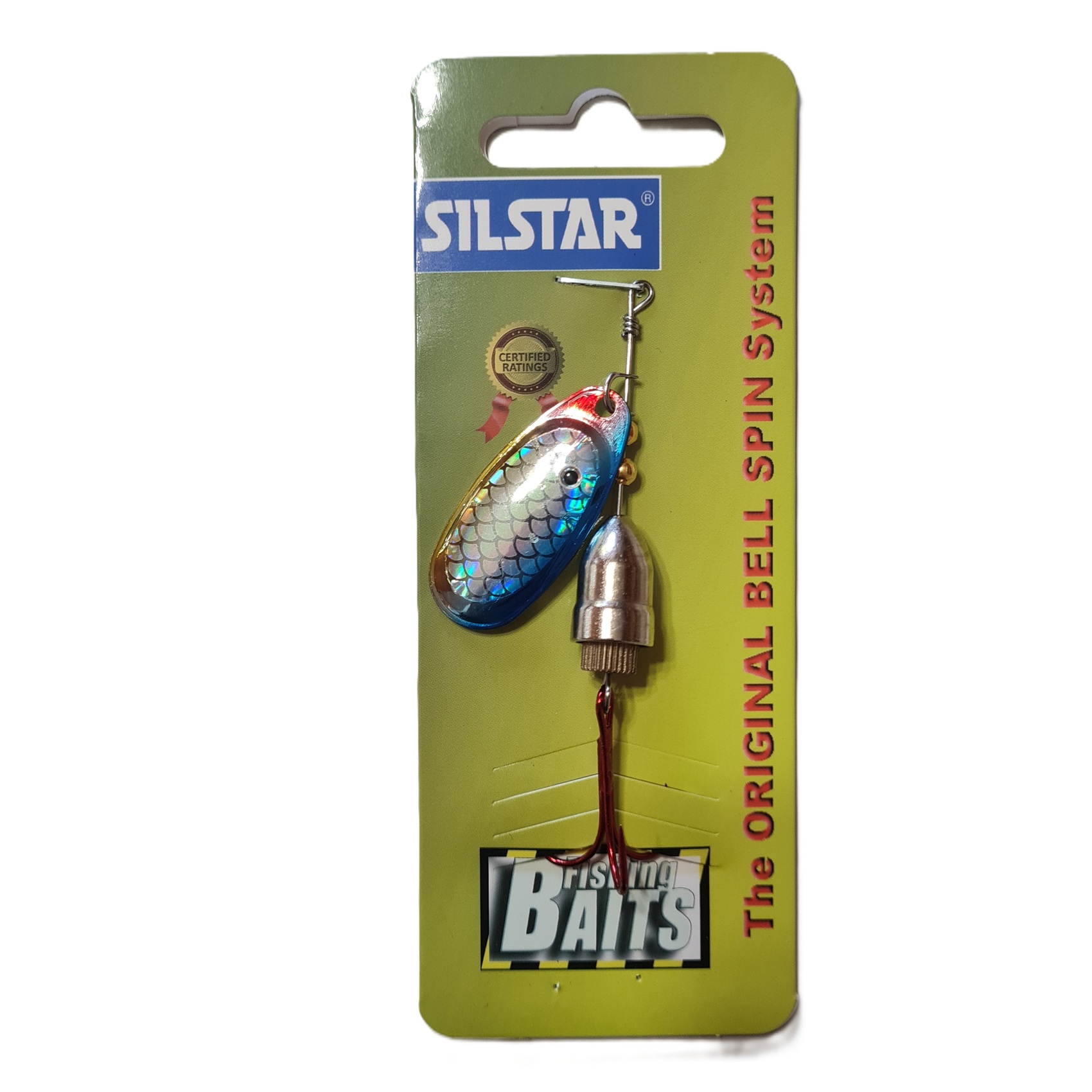 SPINNER SILSTAR 10g BLU/GLD #4 - Imagen 6