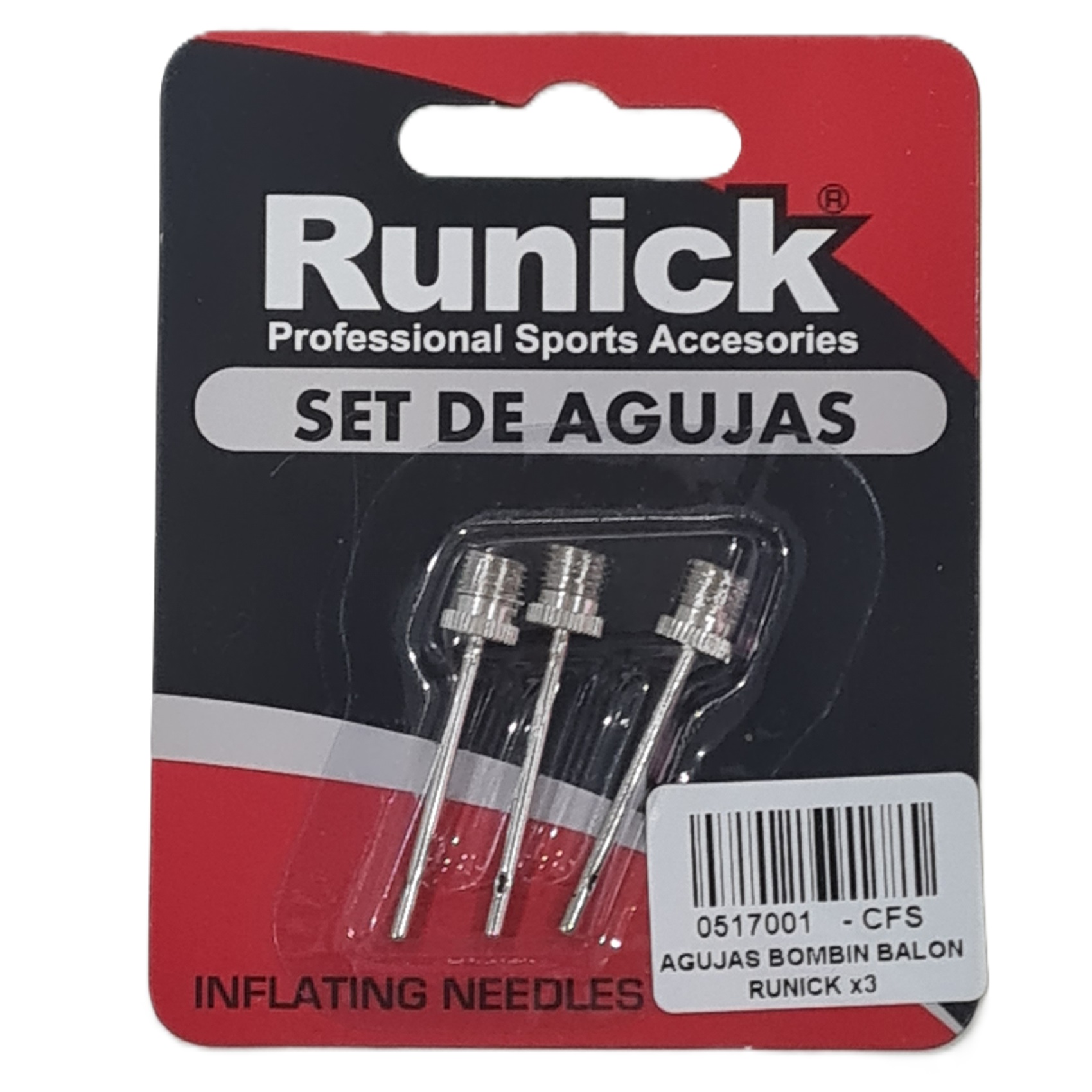 AGUJAS BOMBIN BALON RUNICK x3 - Imagen 6