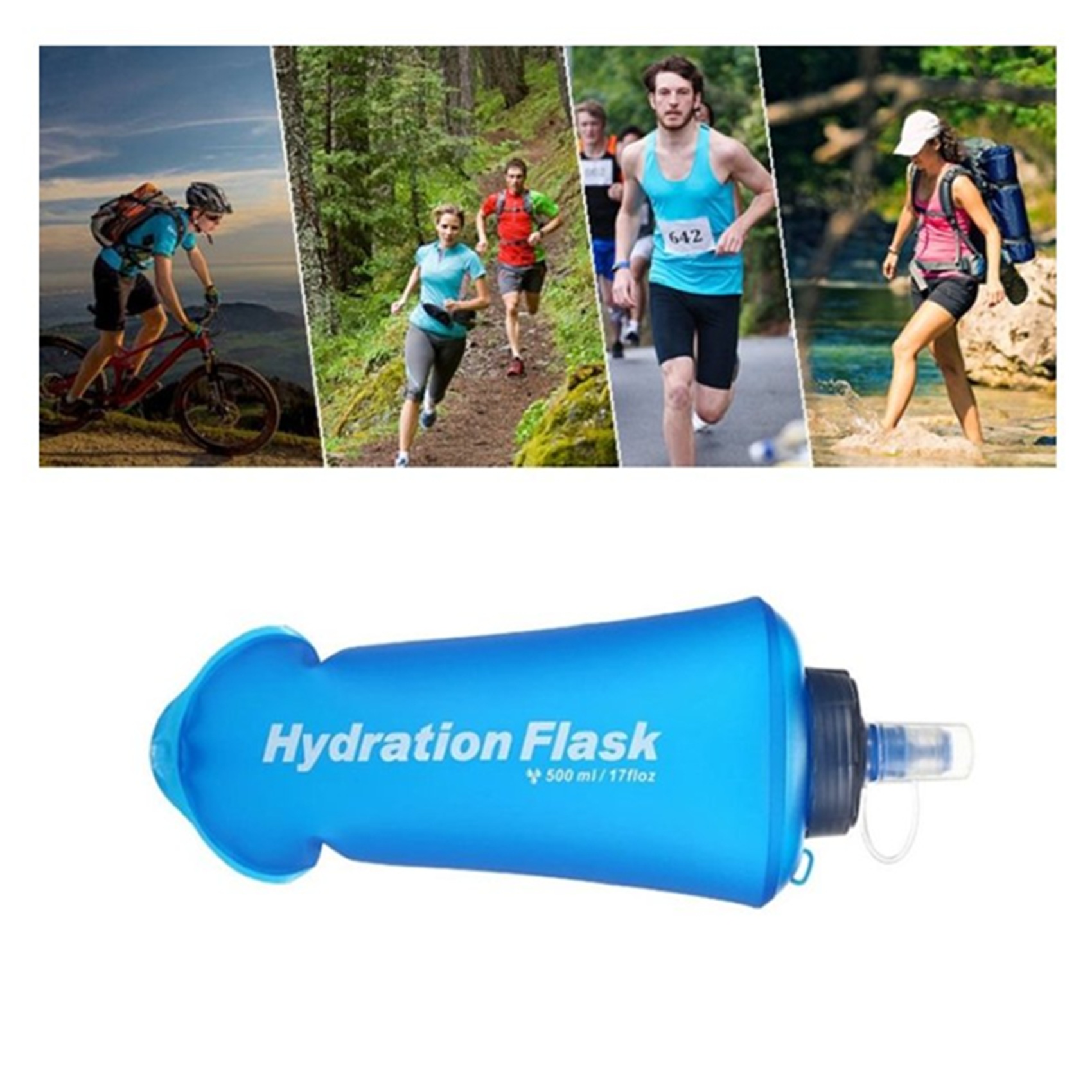 SOFT FLASK 0,5 lt AZUL - Imagen 12